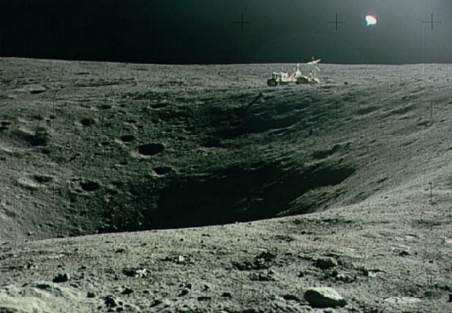 Самый большой кратер на луне